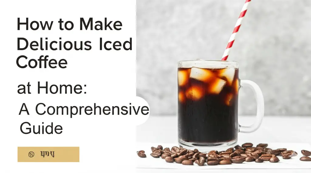 How to Make Delicious Iced Coffee at Home